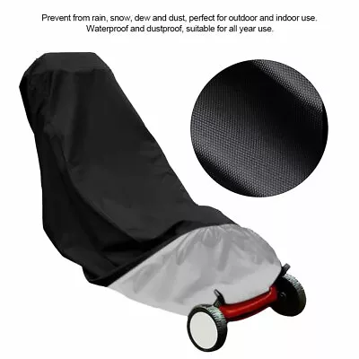 Lawn Mower Tractor Cover Garden Outdoor UV Protector Waterproof Storage Bag • £10.60