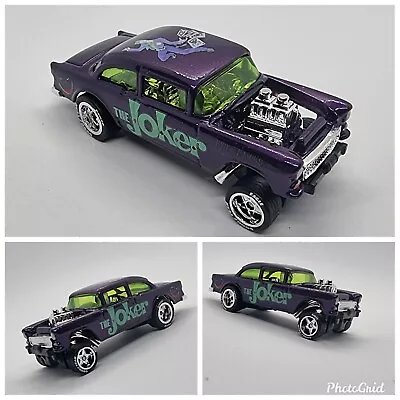 Hot Wheels 55 Chevy Bel Air Gasser  The Joker Custom  • $49.95