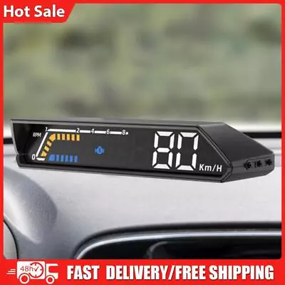 OBD2 HUD Digital HUD Transmission Oil Temperature Monitoring Digital Speedometer • £31.19