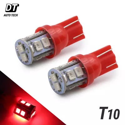 2X T10 921 High Power 2835 Chip LED Red 3RD Brake High Mount Stop Light Bulbs • $8.09