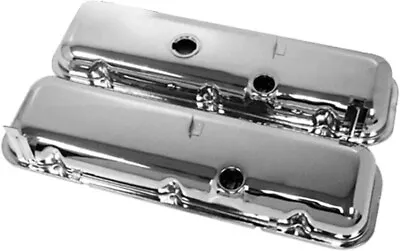 Big Block Chevy Chevelle Camaro Chrome Valve Covers W/O Booster Notch 396 427 • $69.99