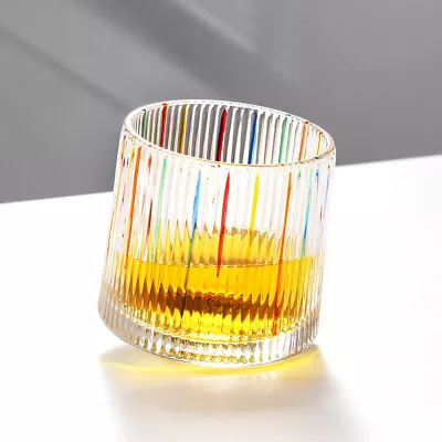 Crystal Whiskey Glass Gift Set For Bourbon Tequila Cocktail Cognac Martini • £8.99