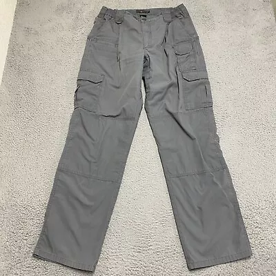 5.11 Tactical Pants Mens 34x34 Light Gray Taclite Pro Ripstop Cargo Tactical • $22.88