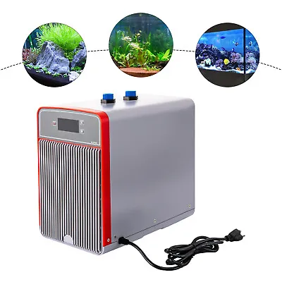 Aquarium Water Chiller For Hydroponics System Fish Tank Coral Reef Tank 1/10HP • $166.25