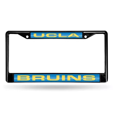 UCLA Bruins Black Metal Laser Cut License Plate Frame • $26.50