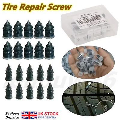 Tire Repair Screw In Rubber Plug Nail Car Tyre Puncture Repair Kit Off-Road Tire • £2.99