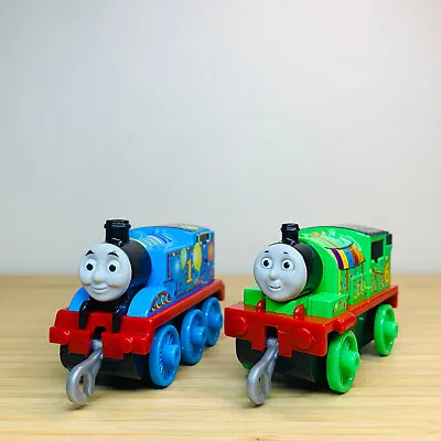 Celebration Thomas & Percy - Thomas & Friends Trackmaster Push Along Metal Train • $24.95