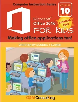 Microsoft Office 2016 For Kids - Summer • $35.54