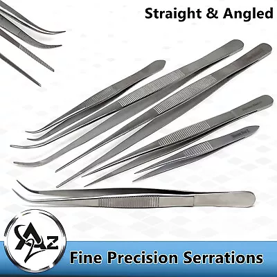 Eyebrow Eyelash Extension Tweezers For Plucking Ingrown Stray Fine Hair Removers • $8.99