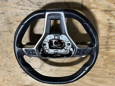 12-13 OEM Mercedes W212 E63 AMG Leather Steering Wheel W/ Pedal Shift * NOTE • $275