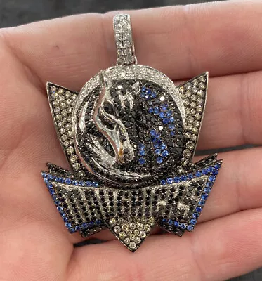 $6999 • Buy Dallas Mavericks 18K White Gold 2011 Diamond Championship Pendant