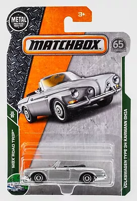 2018 Matchbox #21 Volkswagen Type 34 Karmann Ghia SILVER | FSC • $3.49