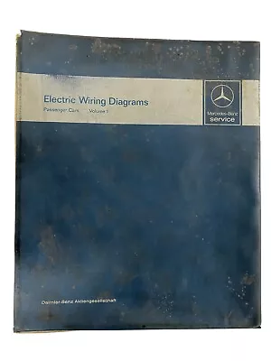 Mercedes Benz Wiring Diagrams Manual R107 W114 W115 W116 W123 • $308.29