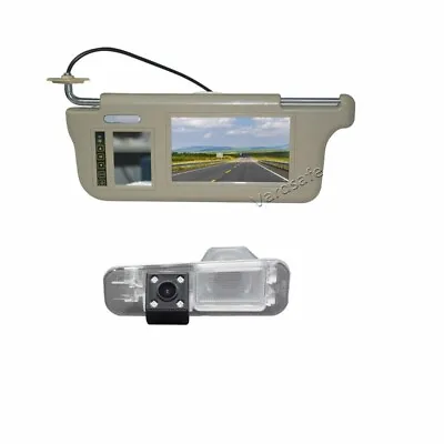 Sun Visor Rear View Monitor Parking Backup Reverse Camera For Kia Rio Pride UB • $109