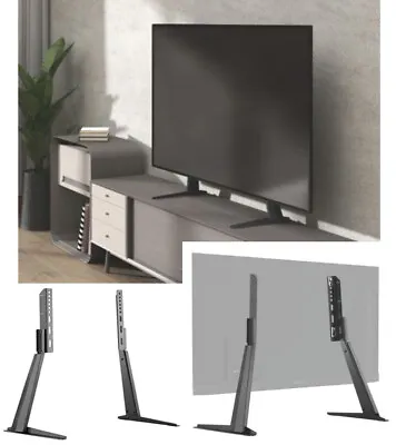 £13.50 • Buy Universal Table Top TV Stand Legs VESA Pedestal Mount Bracket 23 -42  LED LCD TV