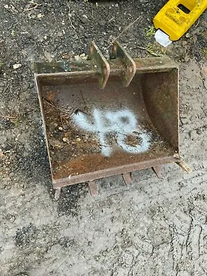 Mini Digger Excavator Digging Bucket 30mm 3 Ton 2ft 600mm (48) • £185