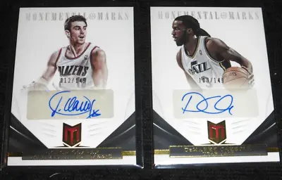 2012-13 Panini Momentum Monumental Marks Auto Signed #d/149 Victor Claver #196 • $3.95
