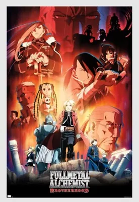 Trends International Full Metal Alchemist Brotherhood 22x34 Wall Poster RP23218 • $12.99