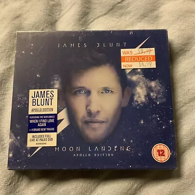 James Blunt - Moon Landing (apollo Edition)  Cd + Dvd New!  • $19.57