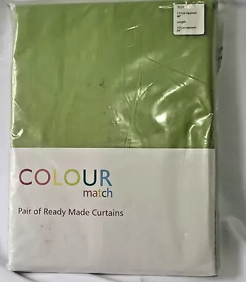 Green Curtains  46in X 54in With New • £14.99