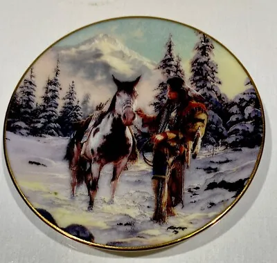 Hamilton Collection Mystic Warrior Mini Plate Morning Of Reckoning 3.5 In Diame  • $9.99