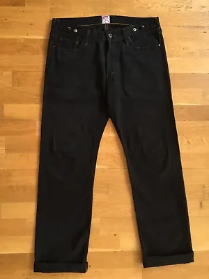 £95 • Buy PRPS Japan Mainline Denim Jeans 32-34w Black P35 PO3A