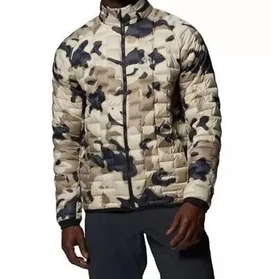 NEW Mens Mountain Hardwear Down Jacket Camo Size SMALL 650 Fill NWT • $64.99