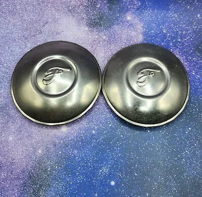 Vtg Ford  F  Car Truck Poverty Center Cap Hubcaps Aftermarket Set Of 2 Pre-owned • $27.18