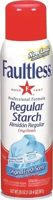Faultless Laundry Starch Spray 20 Oz Fresh Scent • £7.50