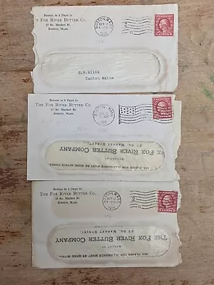 Antique Letterhead Fox River Butter Co. Meadow Gold Boston Mass. In Covers.  • $15