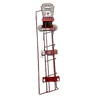 Heinz Tomato Ketchup Store Display Rack Bright Red Advertising • $85.64