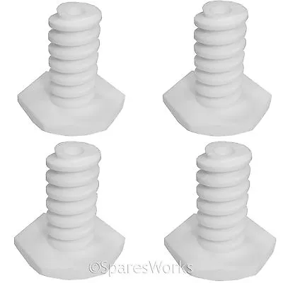£37.29 • Buy Genuine Indesit Refrigerator Fridge Freezer Adjustable Foot Pack Of 4 Feet