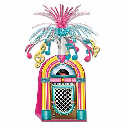 Fabulous 50's Jukebox Table Centrepiece (38cm) 1950's Party Decorations • £7.93