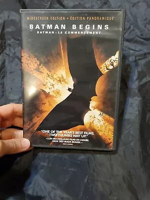 Batman Begins DVD 2005 • $2.99