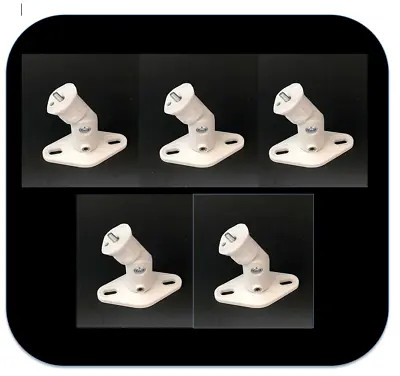 Set Of 5 Wall Mount Brackets For Bose Lifestyle Satellite Speaker - WHITE • $38.88