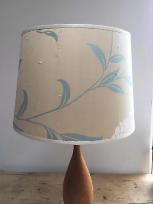 'laura Ashley' Eau De Nil Drum Lampshade 10  Wide X 8 3/4  Tall • £28