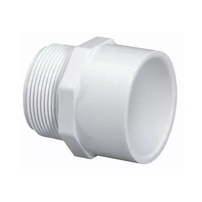 Thrifco 3 Inch Male Thread X Slip PVC Adapter SCH 40 - 8113208 • $10.99