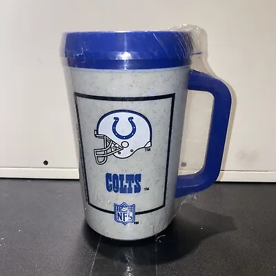 Vintage 7 Eleven Aladdin Indianapolis Colts Plastic Mug Cup (4453) • $9.45