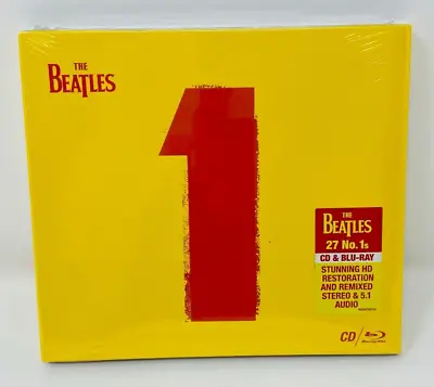 $19.99 • Buy The Beatles - 1 - CD + BLU-RAY COMBO DTS HD SOUND - NEW Greatest HITS / Best Of