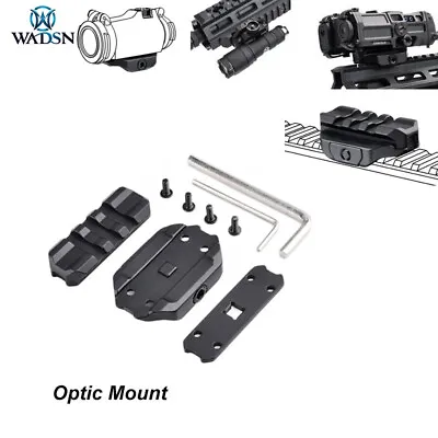 Tactical Optic Scope Riser Mount For  T1T2 Sight Flashlight Aiming Laser Base • $18.89