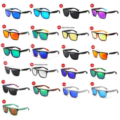 $17.98 • Buy KDEAM Square Sports Polarised Sunglasses Mens Womens Outdoor Driving Glasses