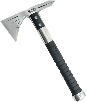 NEW SOG F182N-CP Voodoo Hawk Mini 12.5  Axe Satin Straight Finish 3Cr13MoV • $42.99