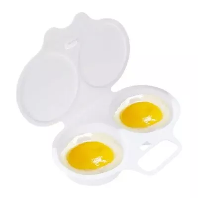 Poached Egg Maker Microwave Egg Steamer For Home Kitchen Egg Bowl Mould Cooking • $7.99