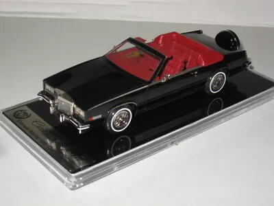 EMC 1985 Cadillac Eldorado Biarritz E&G Continental Kit Cabriolet Top Down 1/43 • $599