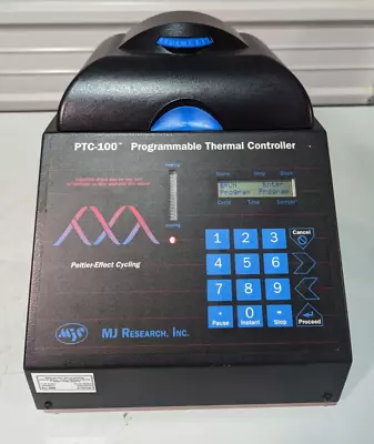 MJ Research PTC-100 Programmable Thermal Cycler Controller / TESTED / GUARANTEED • $476