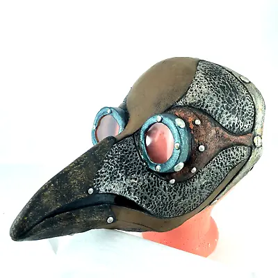 $11.04 • Buy Steampunk Plague Doctor Mask Beak Costume Goggles Halloween Or Cosplay Rubber