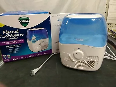 Vicks Vev400 Filtered Cool Mist Humidifier USED • $21.99