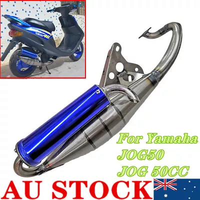 Scooter Racing Exhaust Muffler System For 2-stroke Moped Yamaha JOG50 50cc Moped • $93