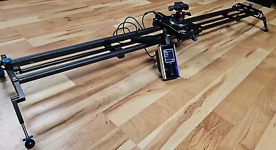 A&J Motorized Camera Slider 48  Video DSLR Track Dolly Rail With Time-Lapse... • $350