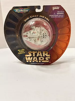 Micro Machines Star Wars - Die-Cast Metal Millennium Falcon - Galoob 1996 Open • $10